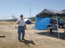 Jerry, KJ6OYA, and Dave, AF6KD, making their third satellite contact while running 5 watts.